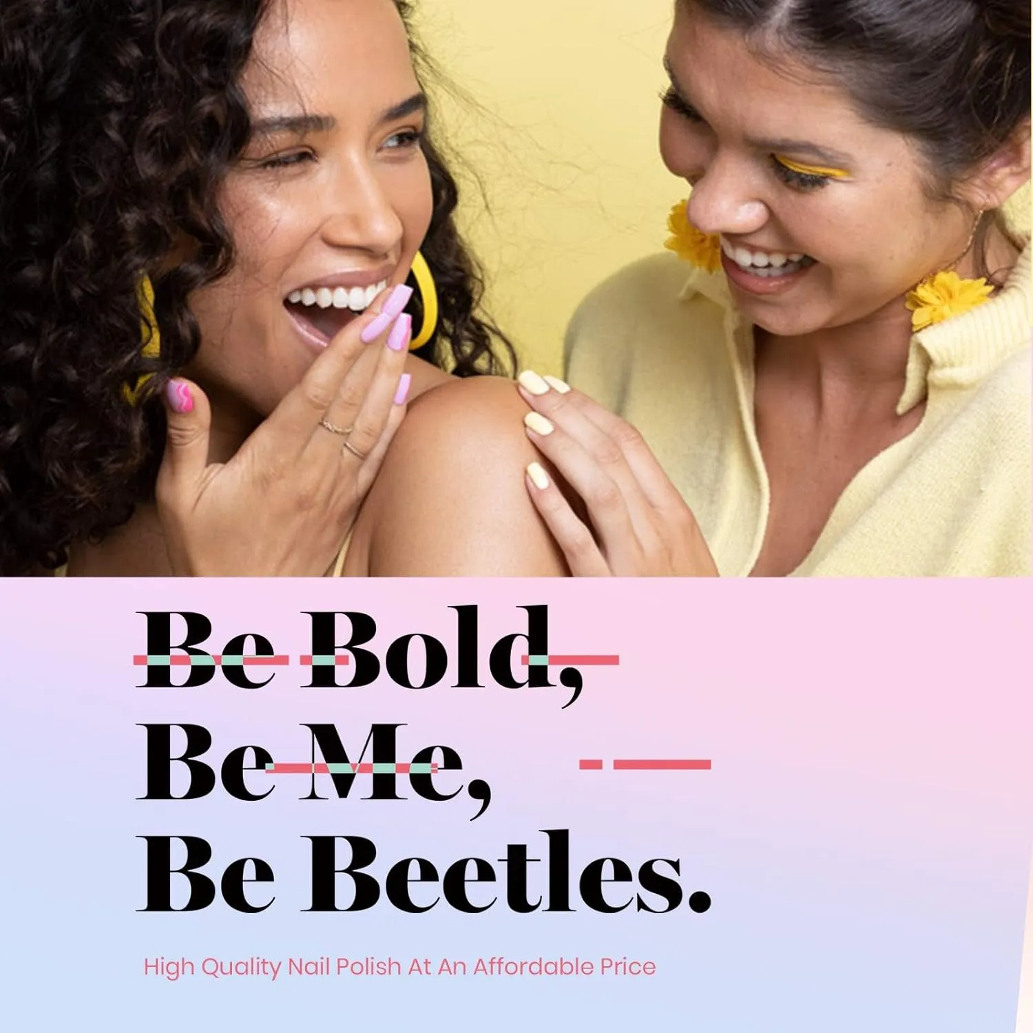 beetles Gel Polish Set - 23Pcs Pastel Nail Set with Glossy & Matte Top Coat Base Coat, Yellow Pink White Purple Blue Bright Color Macaroon Glitter Uv Nails Paradise Gel Polish Gift for Women & Girls