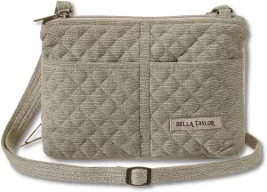 Bella Taylor Essentials Crossbody Purse with Built In Wallet