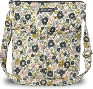 Bella Taylor Hipster Crossbody Purse for Women | Medium Size Shoulder Bag with Adjustable Strap