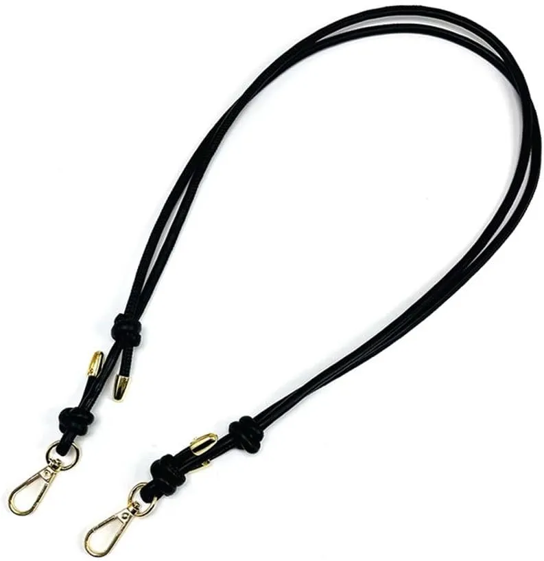 Black Replaceable Adjustable Length Shoulder Crossbody Bag Strap