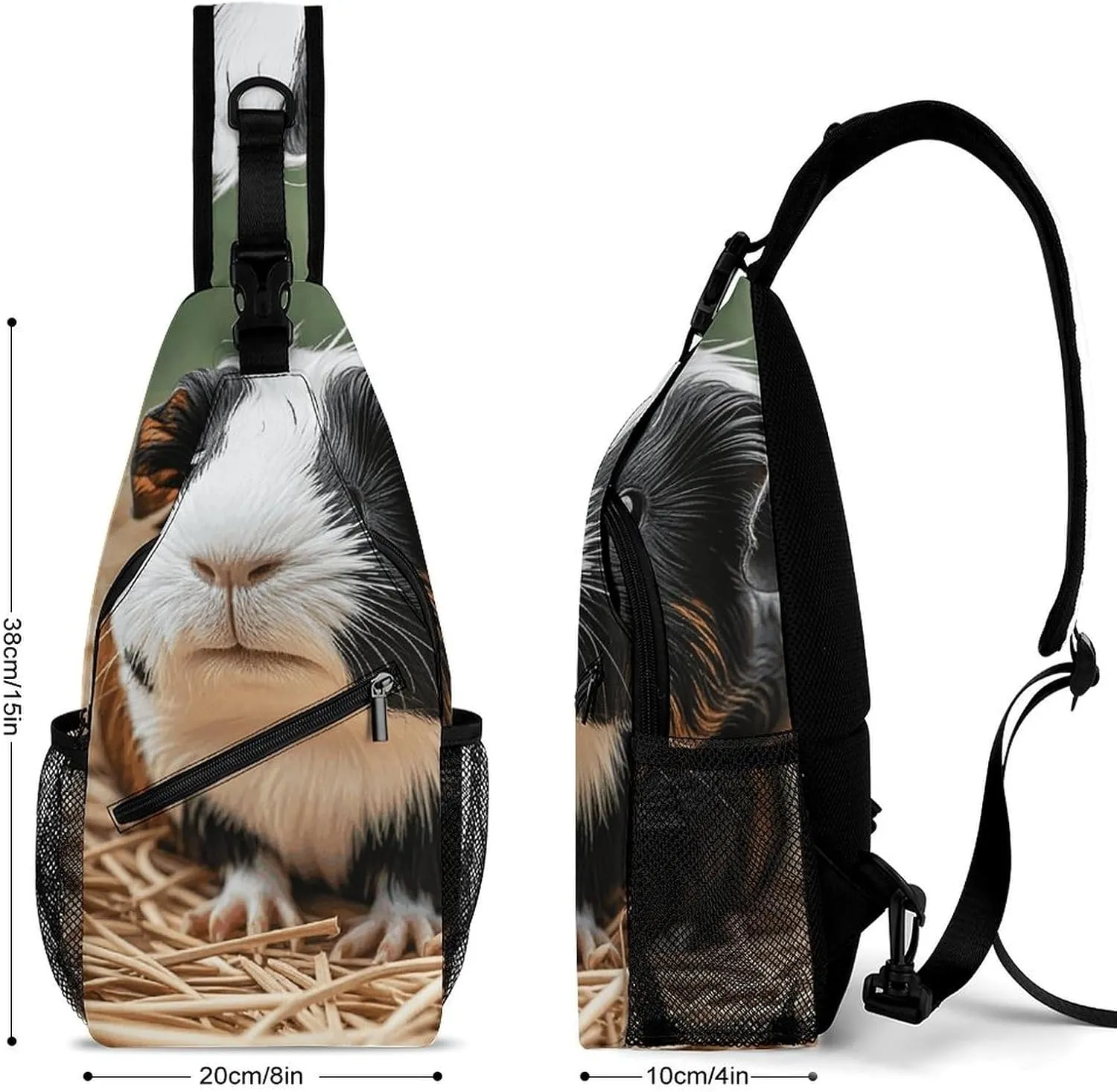 Boat Beach Sunrise Time Nautical Crossbody Sling Bag, Travel Backpack, Hiking Sling Bags, Chest Bag, Shoulder Bags, Daypack