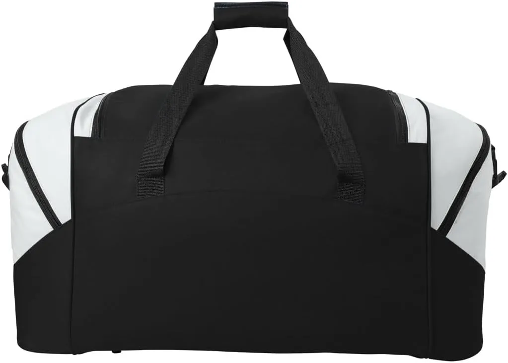 Boise State Suitcase Duffel Bag Large Boise State University Duffle for Travel or Sports Gear Bag (Black)