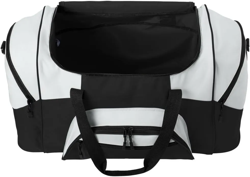 Boise State Suitcase Duffel Bag Large Boise State University Duffle for Travel or Sports Gear Bag (Black)