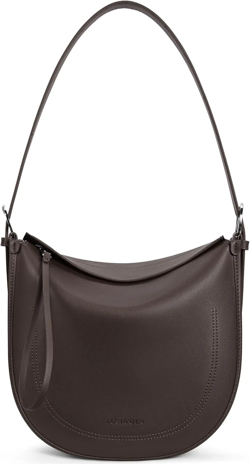 BOSTANTEN Shoulder Bag for Women Trendy Crossbody Purses Vegan Leather Handbag With Adjustable Strap