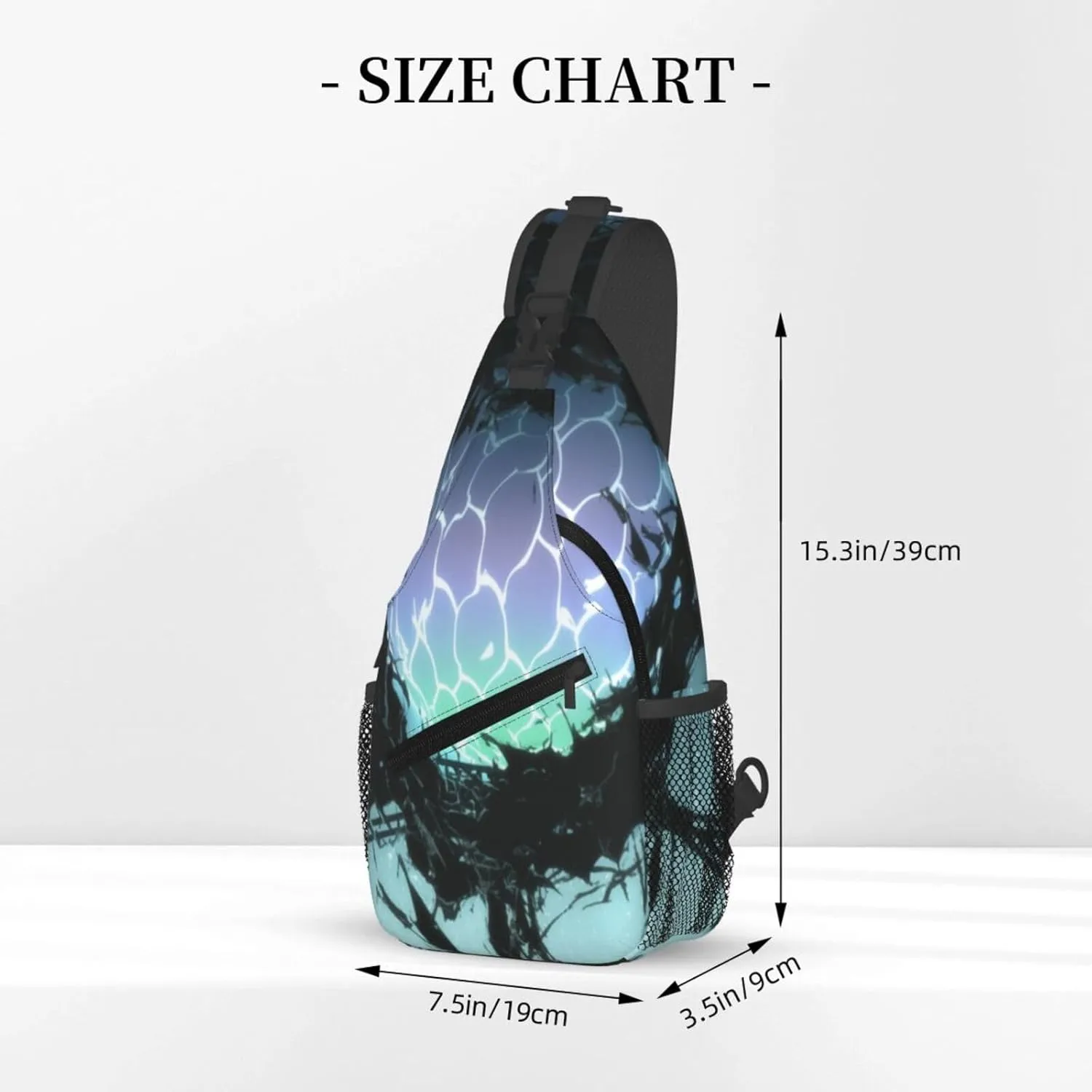 Botanical woven orbs Men's And Women's Small Crossbody Bags Chest Bags Daily Bags Are Suitable For Outdoor Hiking Trips