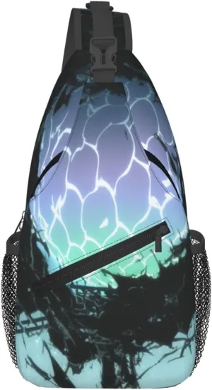 Botanical woven orbs Men's And Women's Small Crossbody Bags Chest Bags Daily Bags Are Suitable For Outdoor Hiking Trips