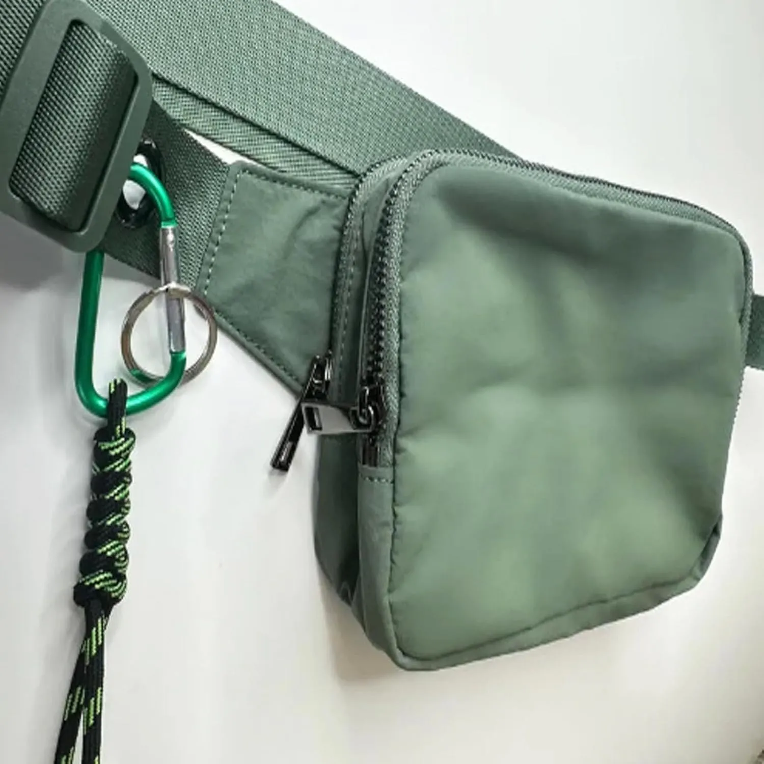 Bovagu Crossbody,Duo Iris 57" Long Strap Crossbody Bag,Small Crossbody Purse with Adjustable Strap,Fashion Waist Packs