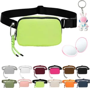 Bovagu Crossbody,Duo Iris 57" Long Strap Crossbody Bag,Small Crossbody Purse with Adjustable Strap,Fashion Waist Packs