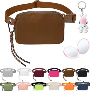 Bovagu Crossbody,Duo Iris 57" Long Strap Crossbody Bag,Small Crossbody Purse with Adjustable Strap,Fashion Waist Packs