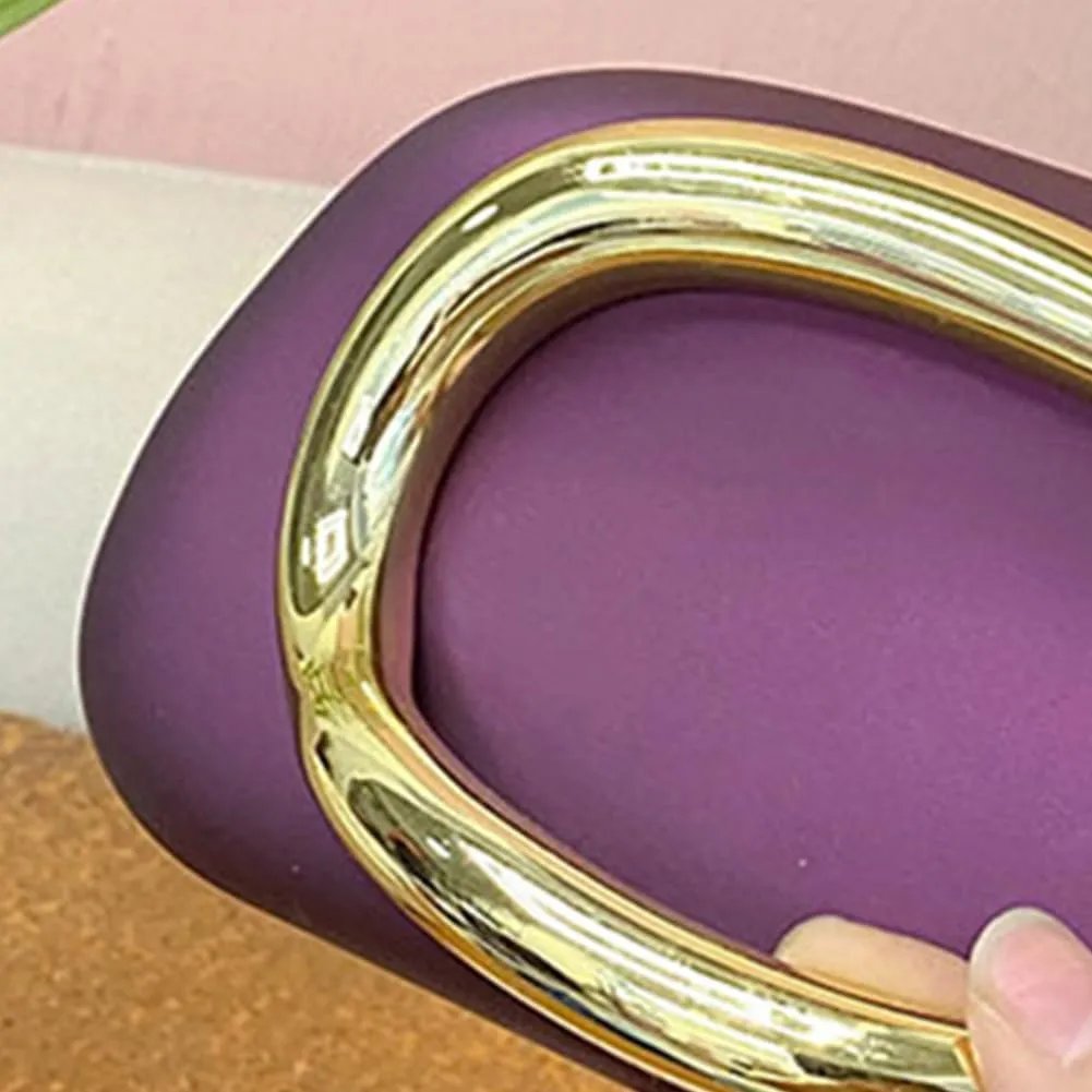 Box Clutch Purses for Women,Shell Evening Bag Gold Metal Handle PU Leather Clutch Chain Crossbody for Wedding 2025