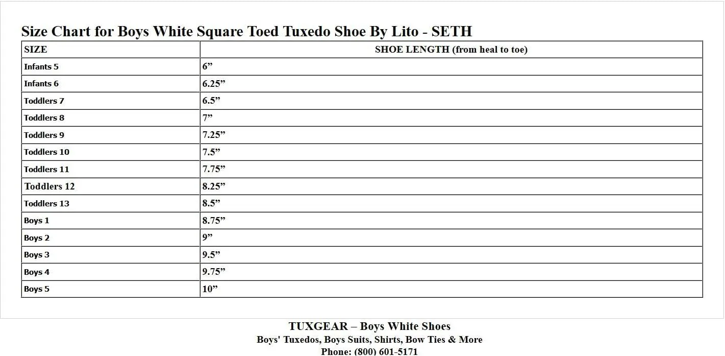Boys Shiny Black Tuxedo Shoes, Round Toe Style in Infant to Boys Sizes