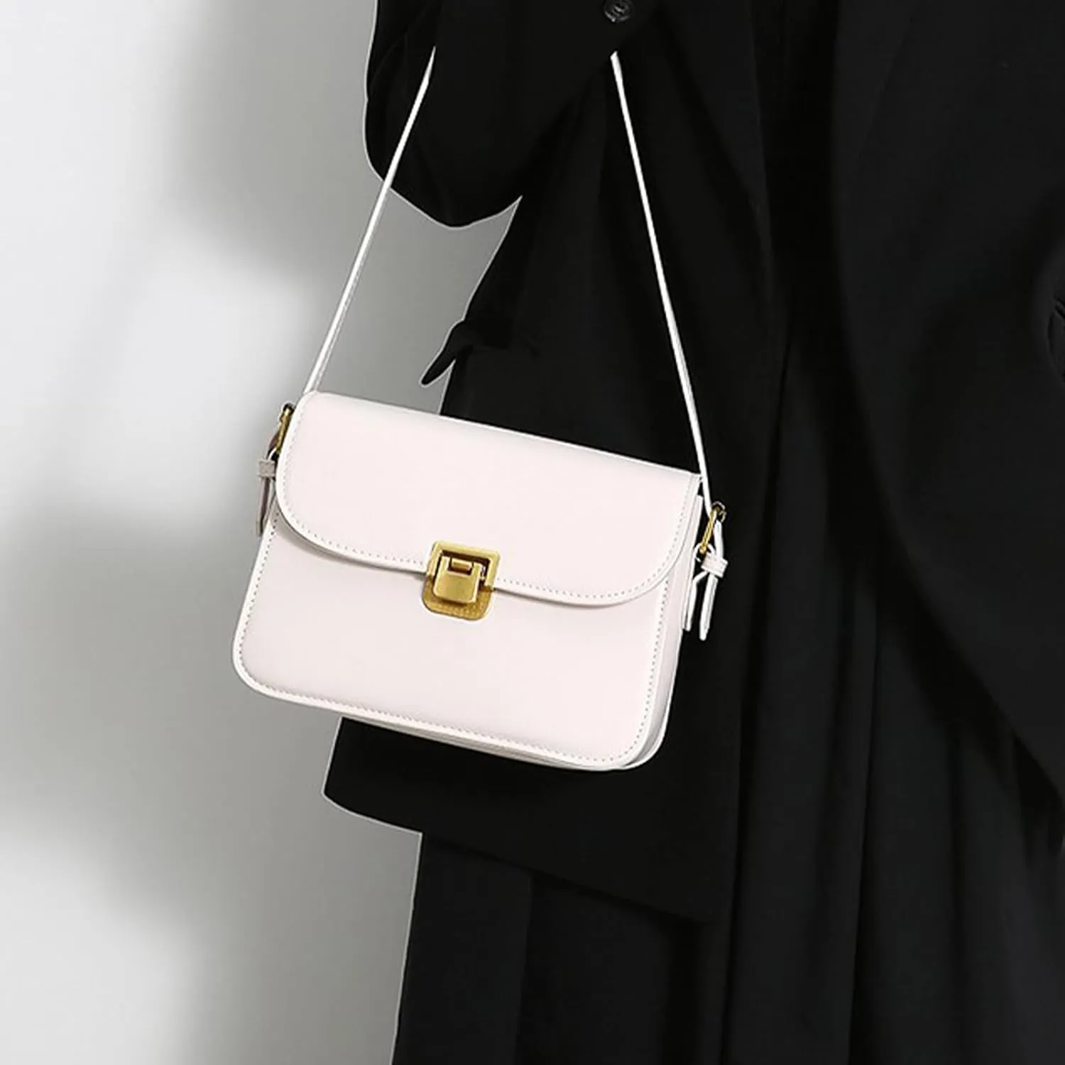 Brown Purses for Women Black Shoulder Purse Vintage Bags Trendy Women's Red Small Tote Handbags