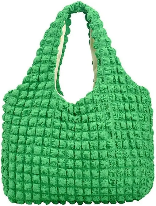 Bubble Hobo Bags for Women Bubble Tote Bag Cloud Shoulder Bag Hobo Bag Casual Purses Satchel Work Bag