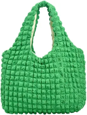Bubble Hobo Bags for Women Bubble Tote Bag Cloud Shoulder Bag Hobo Bag Casual Purses Satchel Work Bag