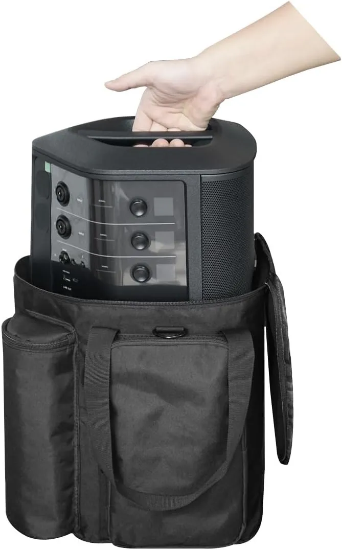 Buwico Travel Bag for Bose s1/s1 Pro, Speaker Case for Bose s1/s1 Pro,Travel Carrying Storage Bag with Strap, for Bose s1/s1 Pro, Microphone, Power Cord