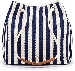 Bydenwely Women's Canvas Tote Bags Small Medium Shoulder Bag Daily Working Handbag for Holiday Travel Pool