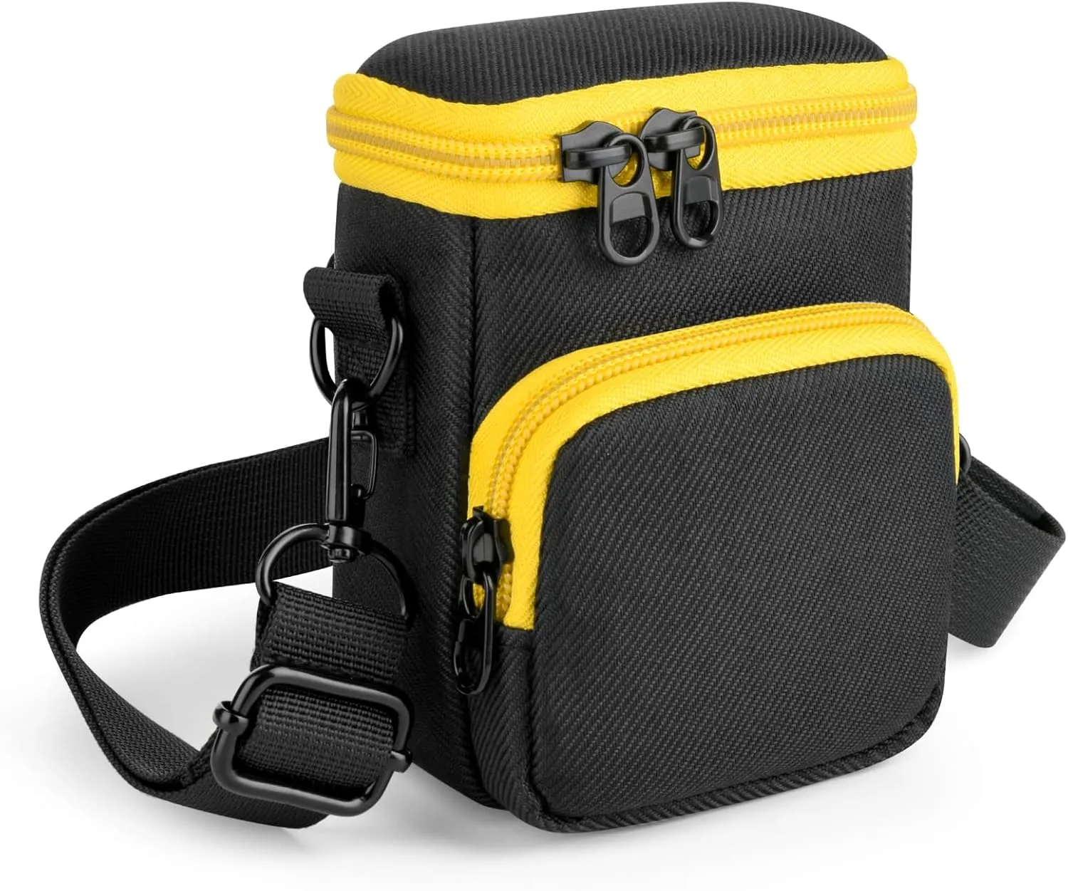 Camera Case for Kodak PIXPRO FZ55/FZ53/FZ45/FZ43 16MP Digital Camera, Lightweight Travel Storage Bag with Adjustable Shoulder Strap & Belt Loop, Compact Protective Pouch (Case Only, Black)