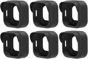 Camera Silicone Case Cover for Blink Outdoor 4 (4th Gen) - Weatherproof Silicone Skin Cover Anti-scratch (Black, 6 Packs)