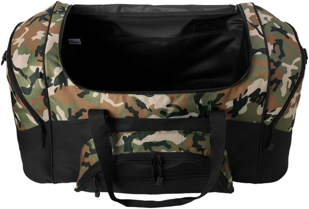 Camo University of Georgia Suitcase Duffel Bag or LARGE Georgia Bulldogs Gym Bag Gear Duffle (Camo)