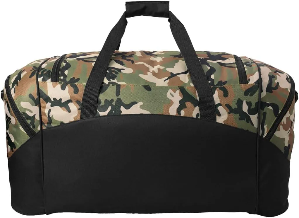 Camo University of Georgia Suitcase Duffel Bag or LARGE Georgia Bulldogs Gym Bag Gear Duffle (Camo)