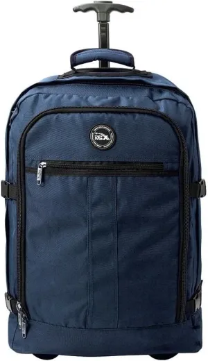 Carry on Luggage Rolling Backpack with Wheels 22x14x9