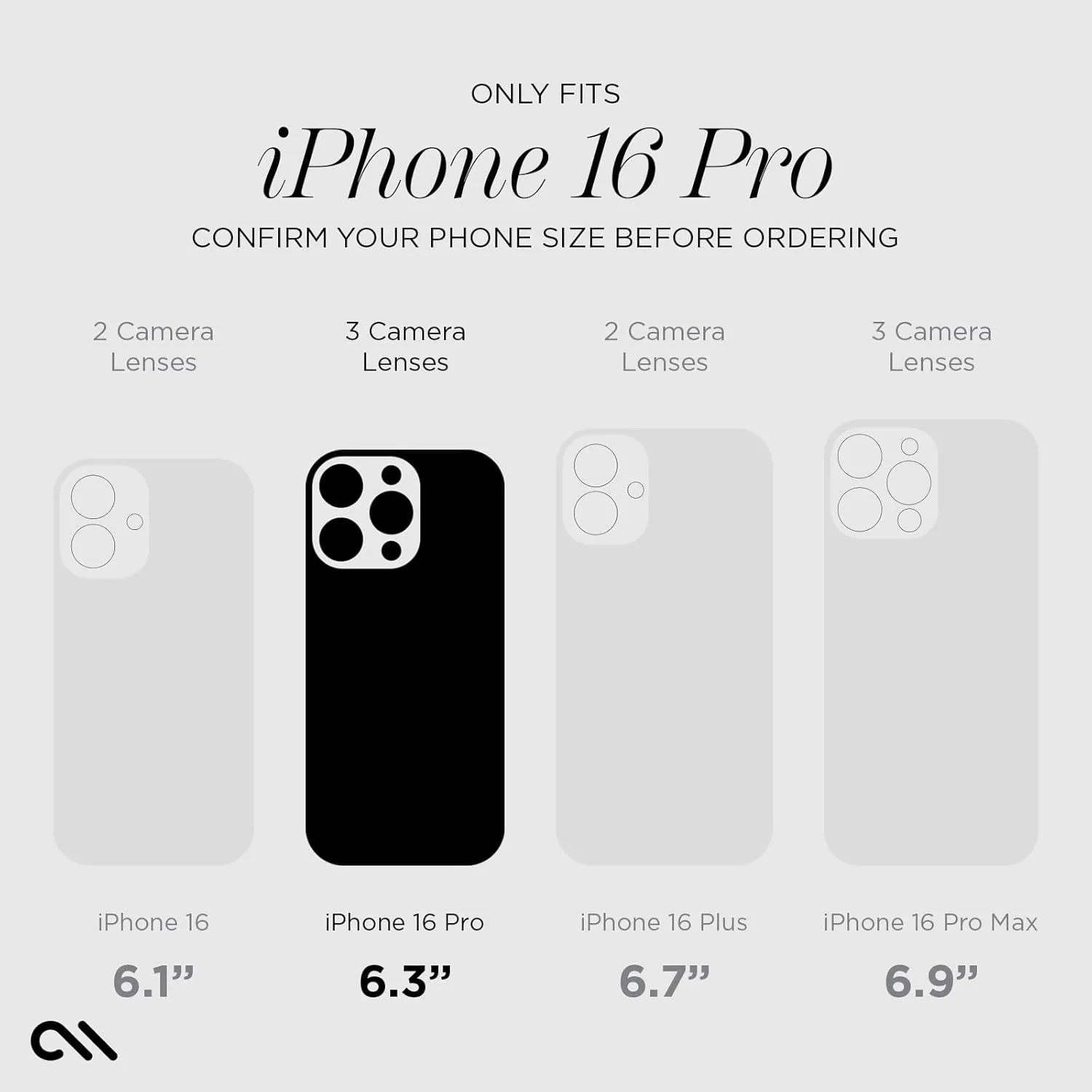 Case-Mate iPhone 16 Pro Case [Compatible with MagSafe] - Stylish Iridescent Phone Case with 12ft Drop Protection - Premium Magnetic Cover for iPhone 16 Pro - Soap Bubble
