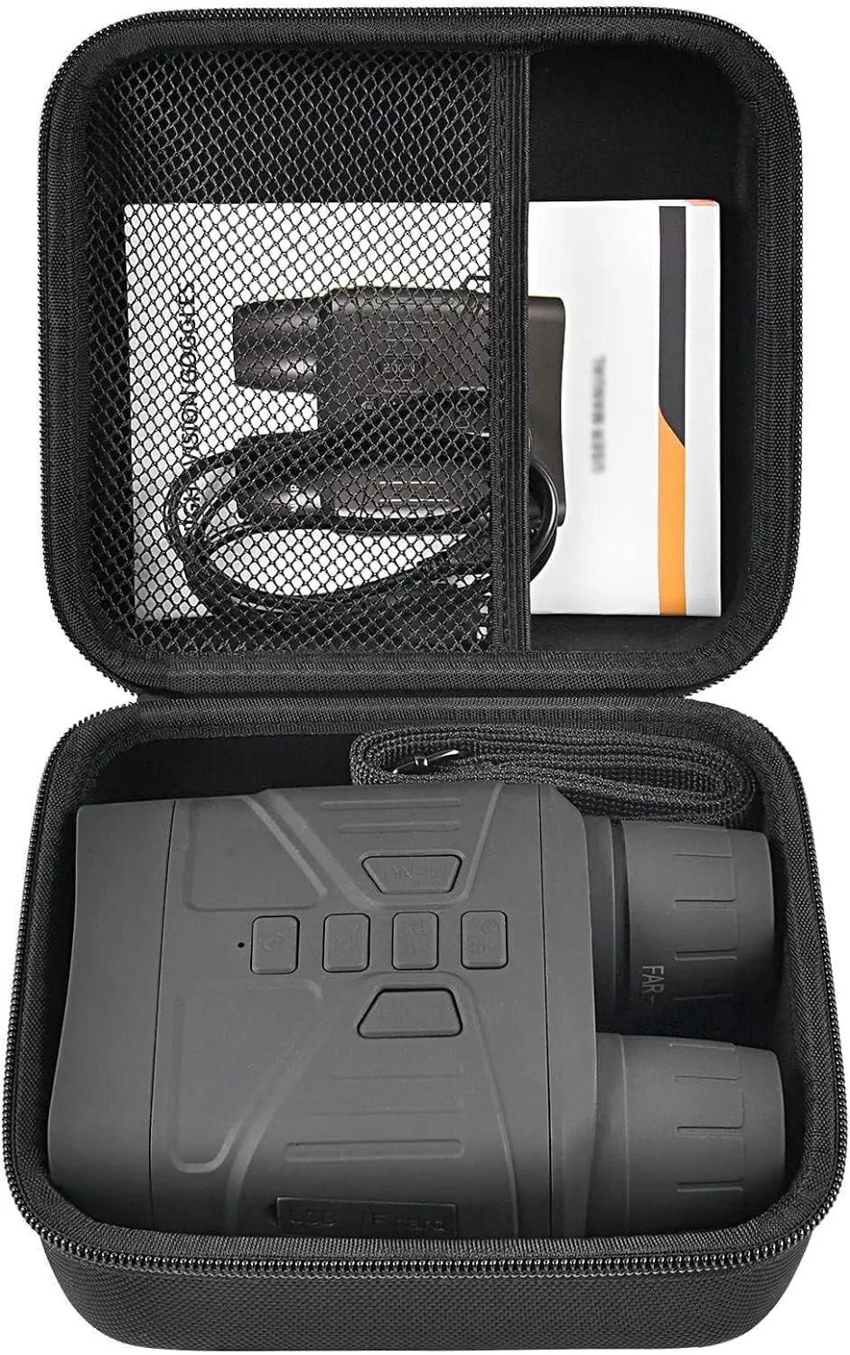 casmilee Case Compatible with HEXEUM/for Fvtga/for Vtiisamao Night Vision for Goggles - 4K Night Vision Binoculars, Holder for Telescopes Optics Scope, Case Only - Binoculars Not Included