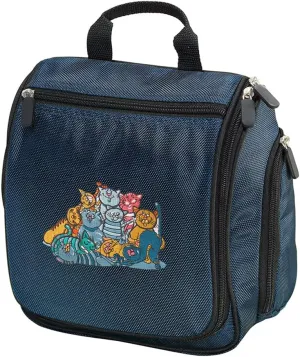 Cat Lover Toiletry Bag Travel Organizer Or Hanging Mens Cats Shaving Kit