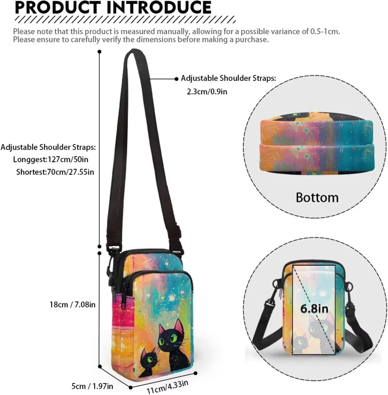 Cell Phone Bags for Women Crossbody with Adjustable Strap for Daily Use
