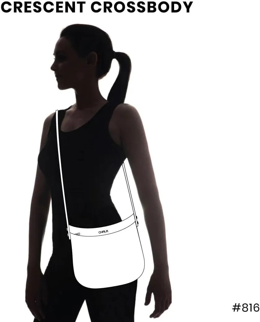 CHALA Crescent Crossbody Women Shoulder Purse with Adjustable Strap