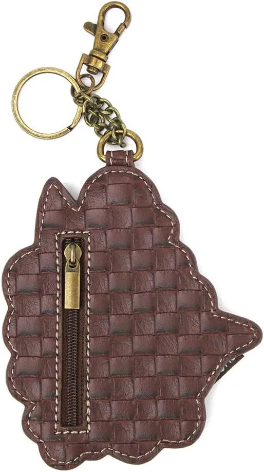 Chala Handbag Patch Cross-body Messenger Bag with 2021 keyfob (Denim_ Forget-me-not)