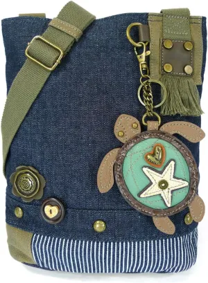 Chala Patch Crossbody Bag - Turtle Denim