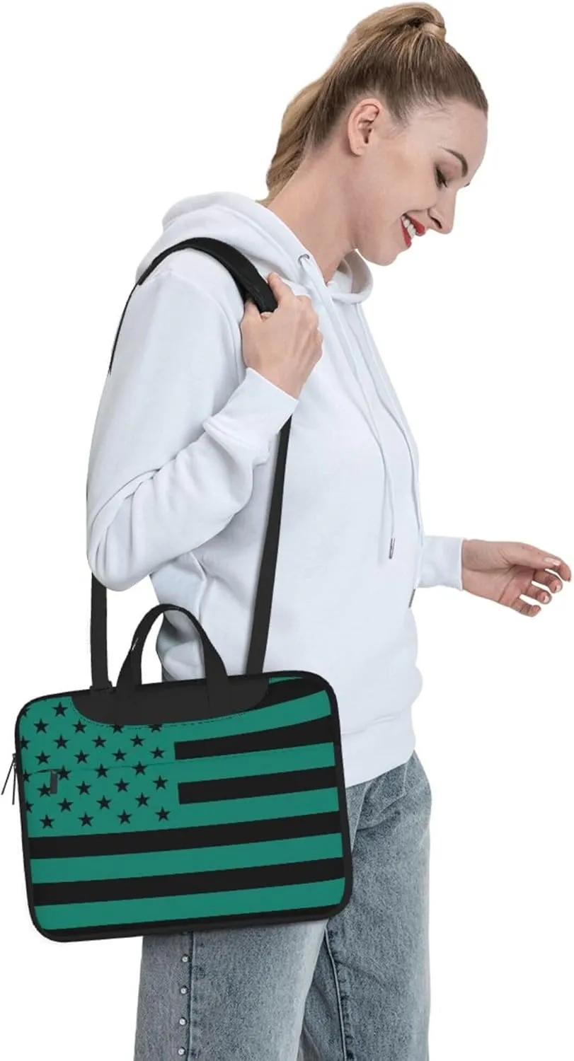 Childish Animal Lion Sloth Koala Laptop Shoulder Bag ​for Men Women, Computer Carrying Case Messenger Bag with Strap