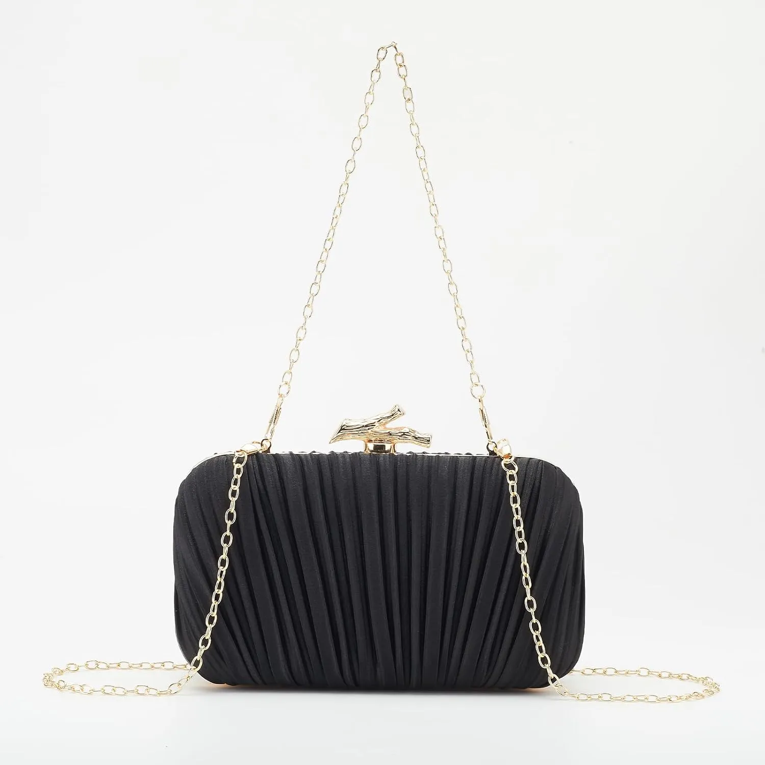 Clutch Purses for Women Wedding Evening Glitter Sparkly Handbags Party Purses for Women with Detachable Chain