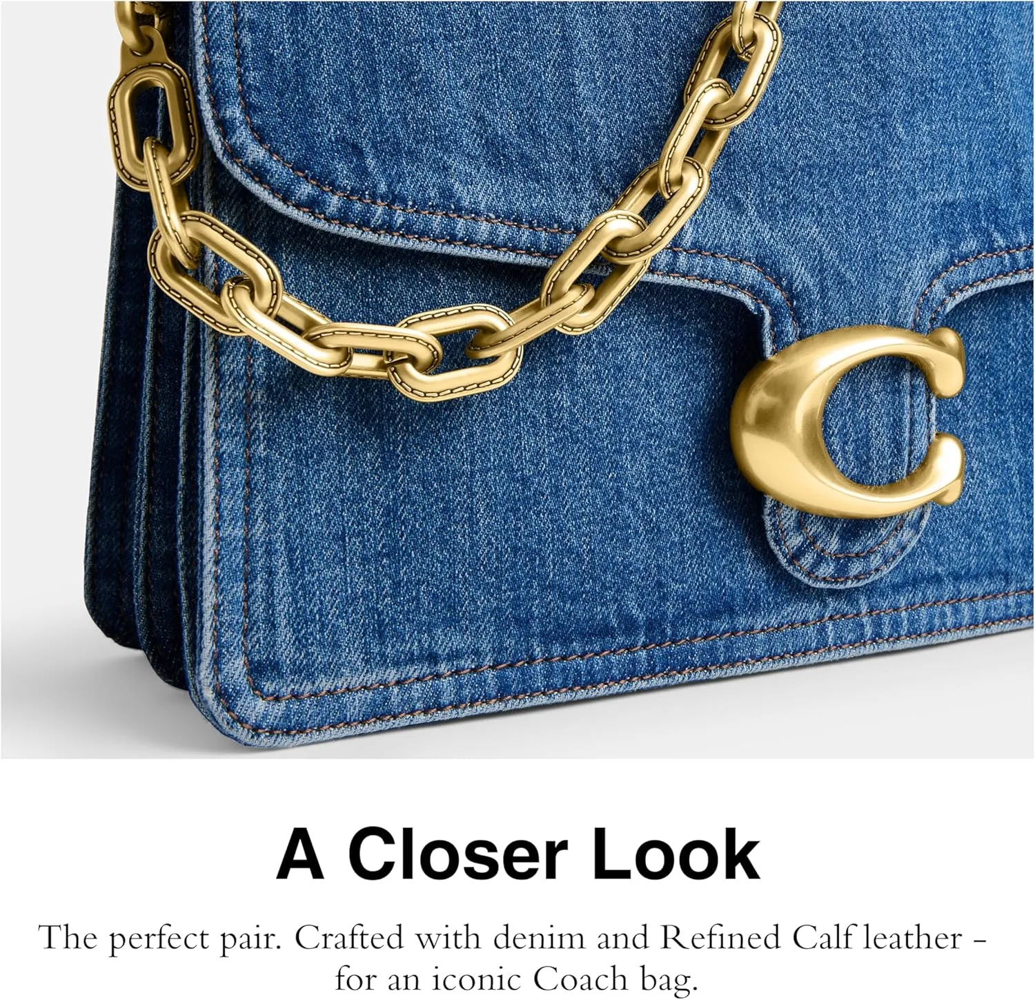 Coach Chain Tabby Shoulder Bag 30