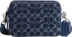 Coach Charter Crossbody Bag 19 in Signature Denim, Deep Blue