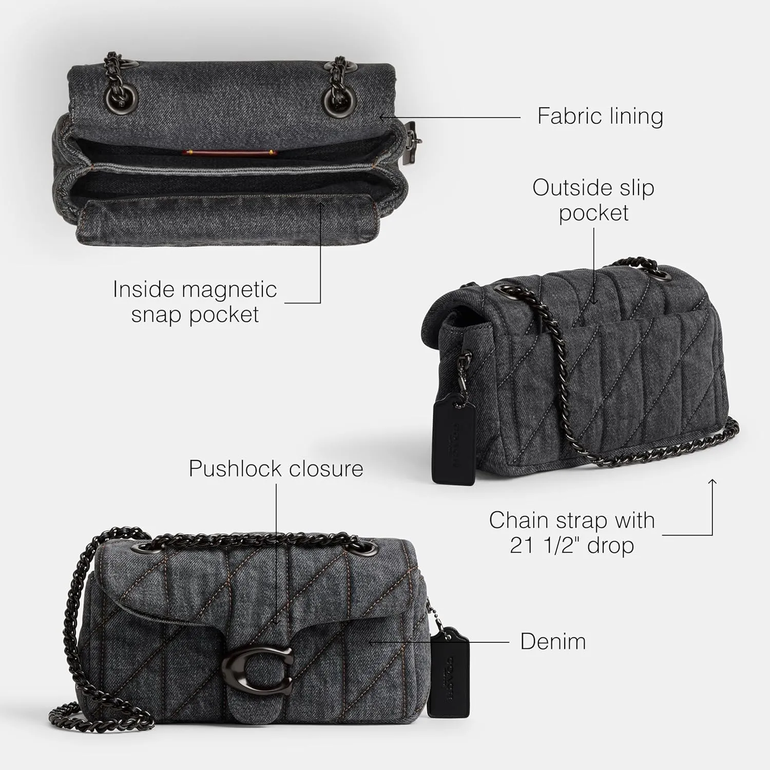 COACH Tabby Shoulder Bag 20