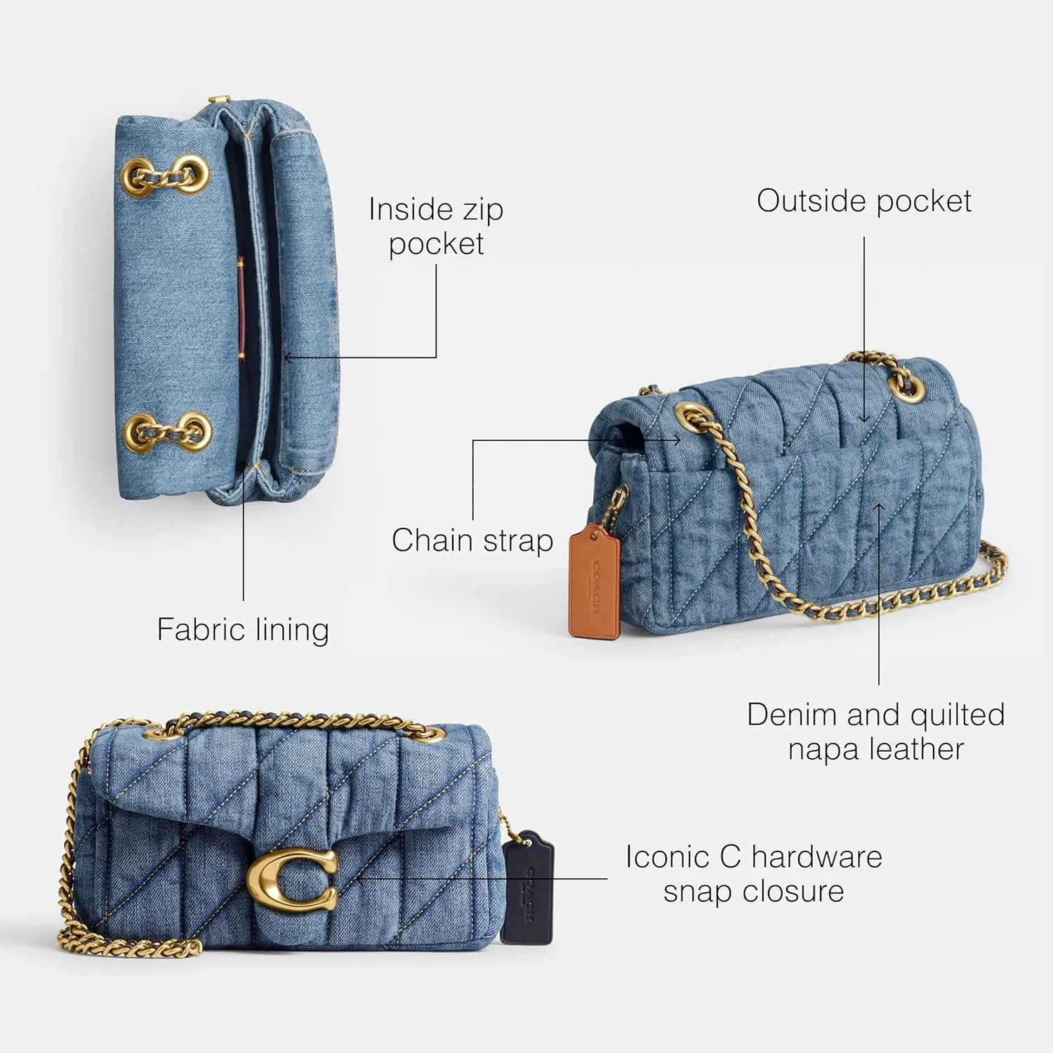COACH Tabby Shoulder Bag 20