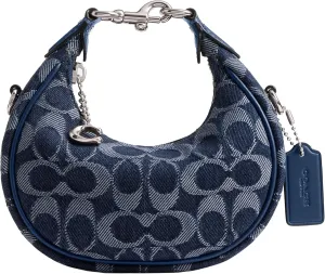Coach Women's Washed Denim Signature Jonie Bag