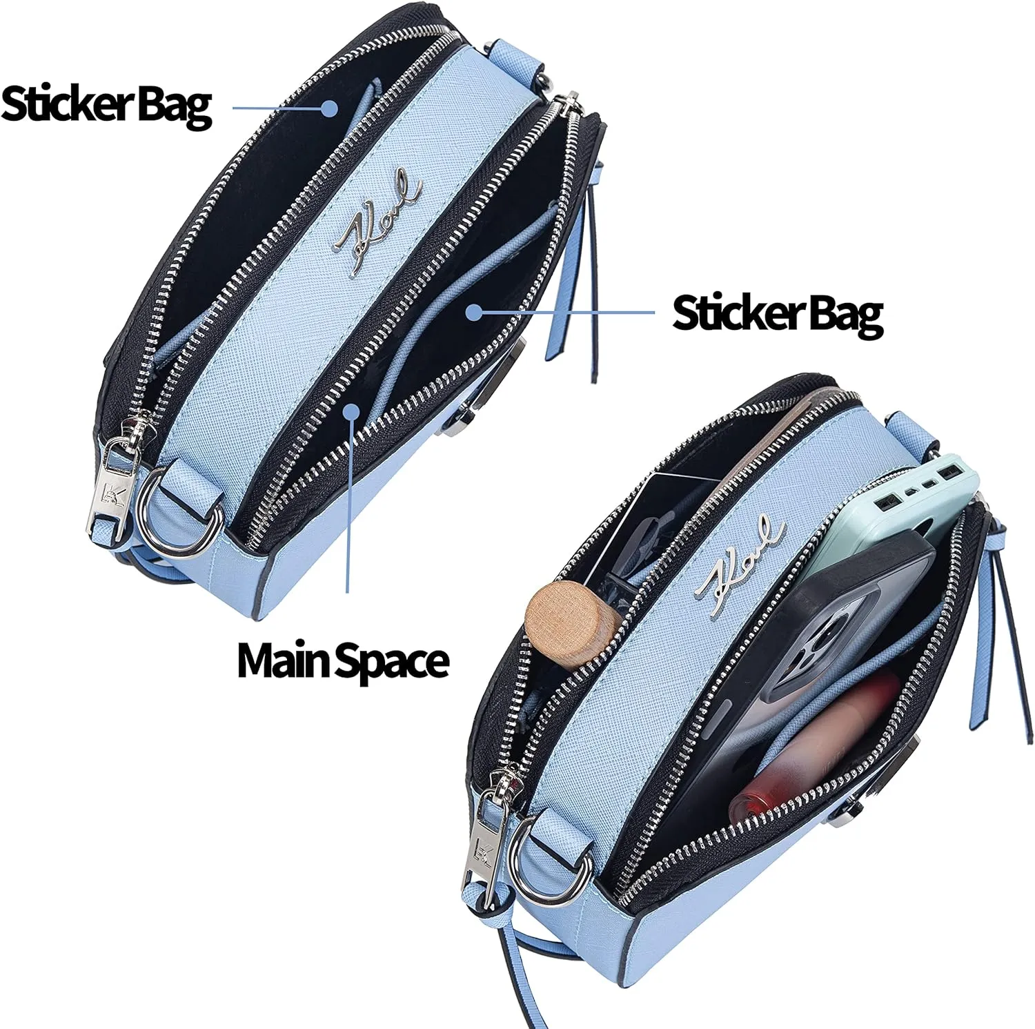 Coivin & Kiein Crossbody Bags Women Trendy Snapshot Camera Bag, Small Shoulder Handbags Satchel