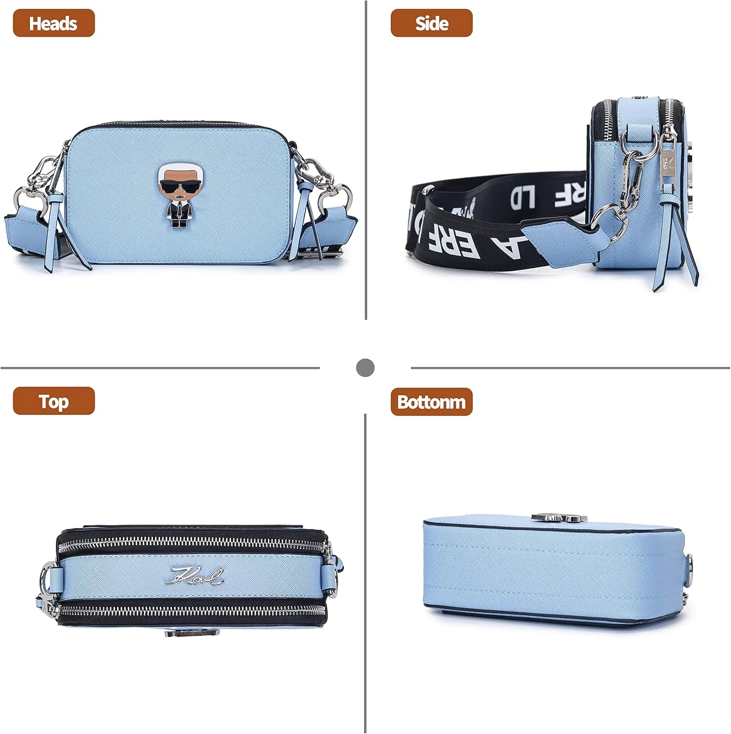 Coivin & Kiein Crossbody Bags Women Trendy Snapshot Camera Bag, Small Shoulder Handbags Satchel