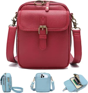 Collaboraten1 Crossbody Leather Bag, Collaborate Crossbody Bag, Adjustable Shoulder Strap Collaboraten Leather