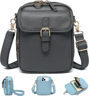 Collaboraten1 Crossbody Leather Bag, Collaborate Crossbody Bag, Adjustable Shoulder Strap Collaboraten Leather
