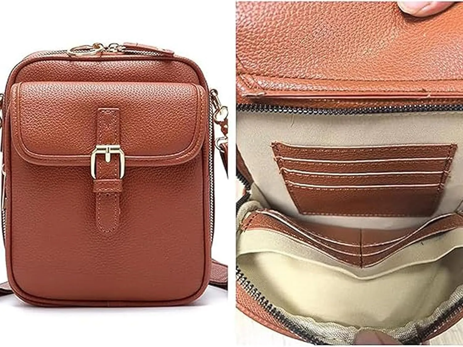 Collaboraten1 Crossbody Leather Bag, Collaborateam Urvashi Tojoyride Collaboration Shoulder Bags for Women, Anti Theft Bags