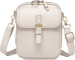 Collaboraten1 Crossbody Leather Bag,Urvashi Crossbody Leather Bag,Tojoyride Anti Theft Shoulder Bags for Women Travel