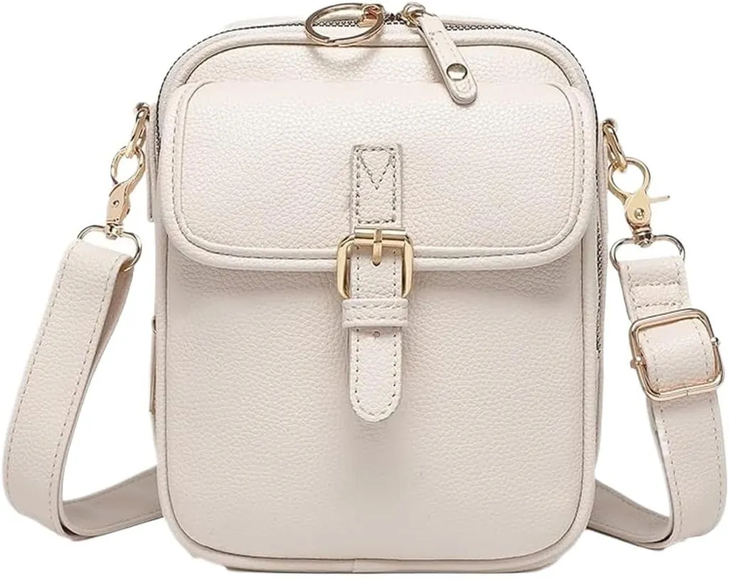 Collaboraten1 Crossbody Leather Bag,Urvashi Crossbody Leather Bag,Tojoyride Anti Theft Shoulder Bags for Women Travel