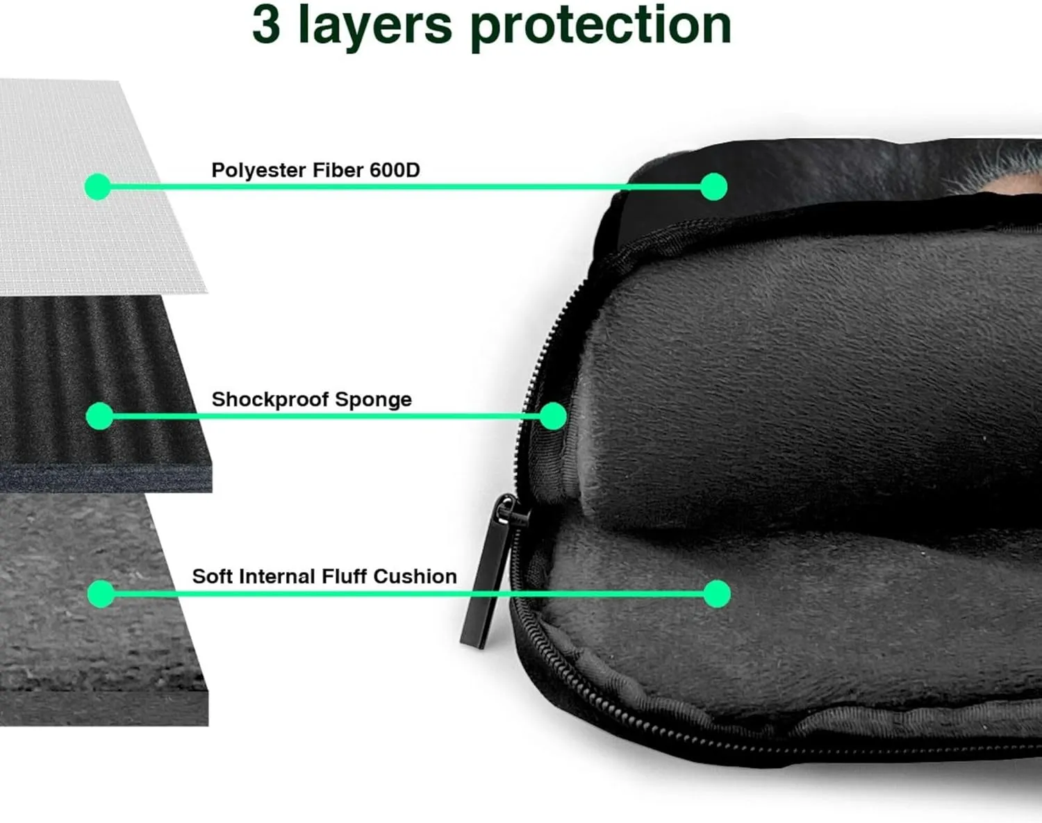 Colorful Paisley Black Bandana Laptop Shoulder Bag ​for Men Women, Computer Carrying Case Messenger Bag with Strap