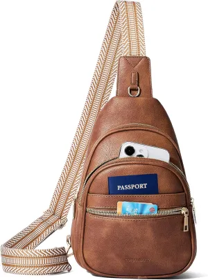 CORALDAISY Crossbody Bags for Women Fanny Pack Sling Bag Crossbody Purse Travel Purses for Women