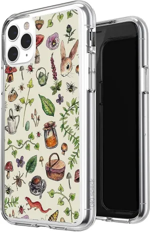 Cottagecore Phone Case for iPhone 13, Light Green Cottagecore Accessories Aesthetic iPhone Case for Girls Women TPU Shockproof Protective Case Clear Case, Light Green Cottagecore
