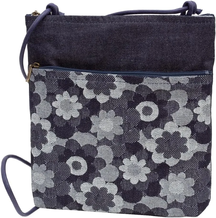 Creareki Made in Japan Shoulder Bag for Women Crossbody Lightweight Okayama Denim Margaret Mother Birthday Gift DJ-111mus